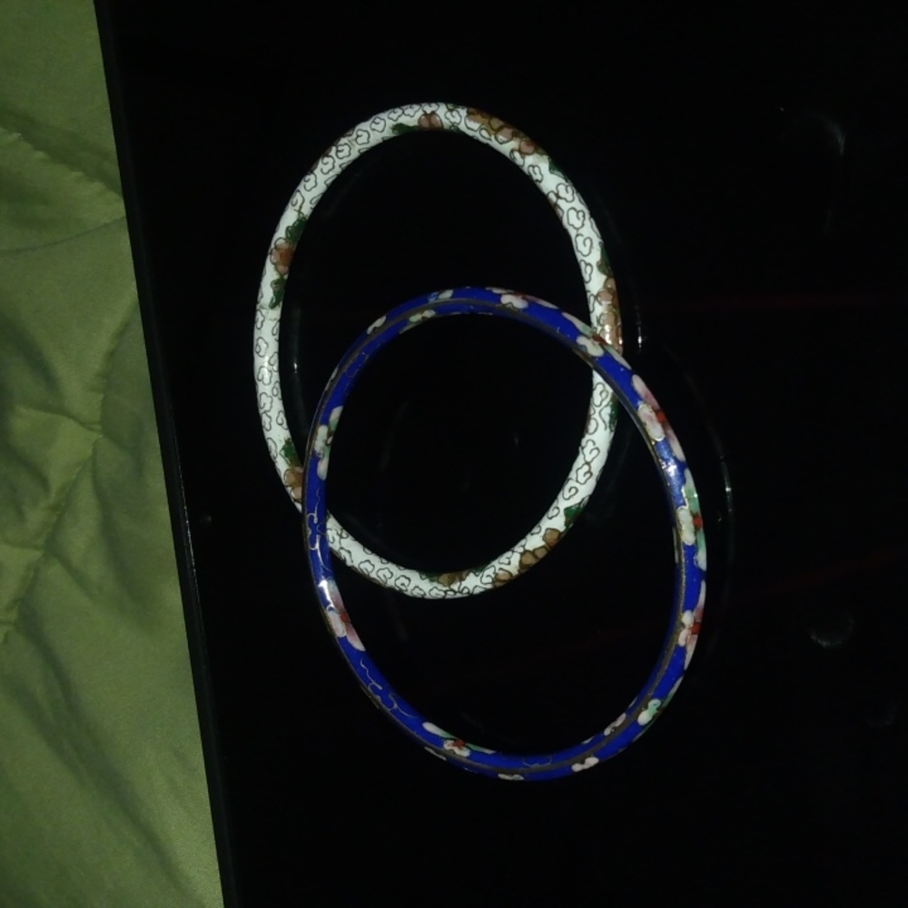 cloissanne bangles